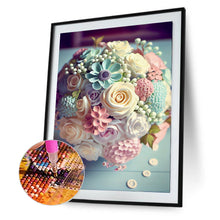 Load image into Gallery viewer, Fresh Bouquet 30*40CM (canvas) Full Round Drill Diamond Painting
