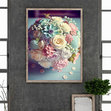 Load image into Gallery viewer, Fresh Bouquet 30*40CM (canvas) Full Round Drill Diamond Painting
