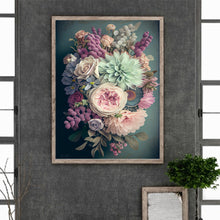 Load image into Gallery viewer, Fresh Bouquet 30*40CM (canvas) Full Round Drill Diamond Painting
