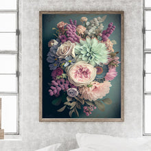 Load image into Gallery viewer, Fresh Bouquet 30*40CM (canvas) Full Round Drill Diamond Painting
