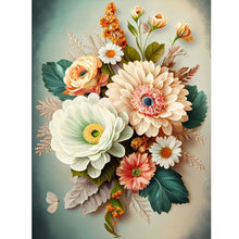 Load image into Gallery viewer, Fresh Bouquet 30*40CM (canvas) Full Round Drill Diamond Painting
