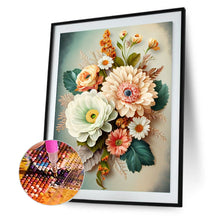 Load image into Gallery viewer, Fresh Bouquet 30*40CM (canvas) Full Round Drill Diamond Painting
