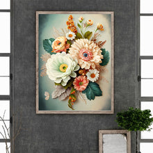 Load image into Gallery viewer, Fresh Bouquet 30*40CM (canvas) Full Round Drill Diamond Painting
