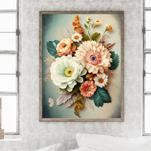 Load image into Gallery viewer, Fresh Bouquet 30*40CM (canvas) Full Round Drill Diamond Painting
