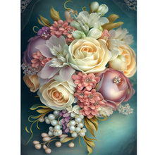 Load image into Gallery viewer, Fresh Bouquet 30*40CM (canvas) Full Round Drill Diamond Painting
