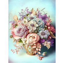 Load image into Gallery viewer, Fresh Bouquet 30*40CM (canvas) Full Round Drill Diamond Painting
