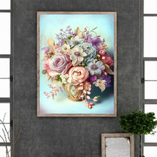 Load image into Gallery viewer, Fresh Bouquet 30*40CM (canvas) Full Round Drill Diamond Painting
