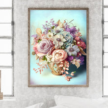 Load image into Gallery viewer, Fresh Bouquet 30*40CM (canvas) Full Round Drill Diamond Painting
