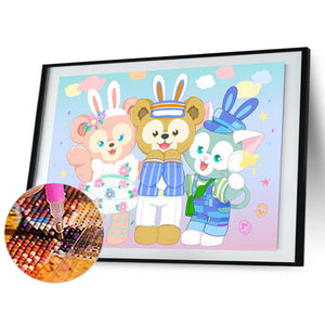 Stella And Lena Belle 40*30CM (canvas) Full Round Drill Diamond Painting