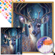 Load image into Gallery viewer, Forest Fawn 40*50CM (canvas) Full Round AB Drill Diamond Painting
