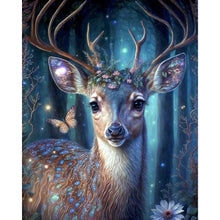 Load image into Gallery viewer, Forest Fawn 40*50CM (canvas) Full Round AB Drill Diamond Painting
