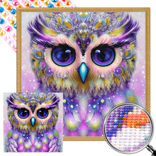 Load image into Gallery viewer, Owl 40*40CM (canvas) Full Round AB Drill Diamond Painting
