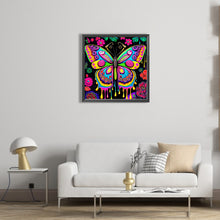 Load image into Gallery viewer, Butterfly 40*40CM (canvas) Full Round AB Drill Diamond Painting
