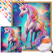 Load image into Gallery viewer, Fantasy Unicorn 40*50CM (canvas) Full Round AB Drill Diamond Painting
