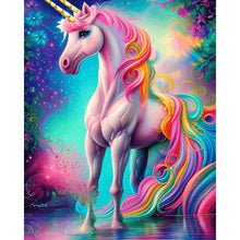 Load image into Gallery viewer, Fantasy Unicorn 40*50CM (canvas) Full Round AB Drill Diamond Painting
