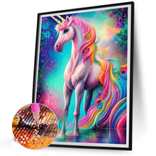 Load image into Gallery viewer, Fantasy Unicorn 40*50CM (canvas) Full Round AB Drill Diamond Painting
