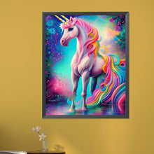 Load image into Gallery viewer, Fantasy Unicorn 40*50CM (canvas) Full Round AB Drill Diamond Painting
