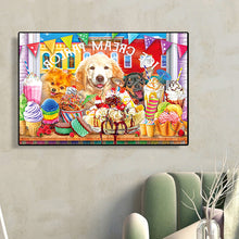 Load image into Gallery viewer, Puppy Life 70*50CM (canvas) Full Square Drill Diamond Painting
